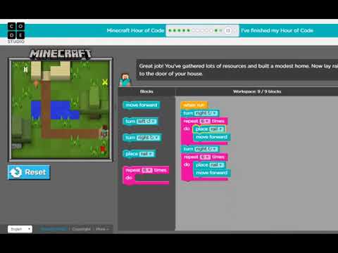 Minecraft Adventurer - Code.org
