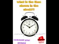 #maths #mathematics #interview #shorts #viral #status #iqtest #braintest #time #reels #clock