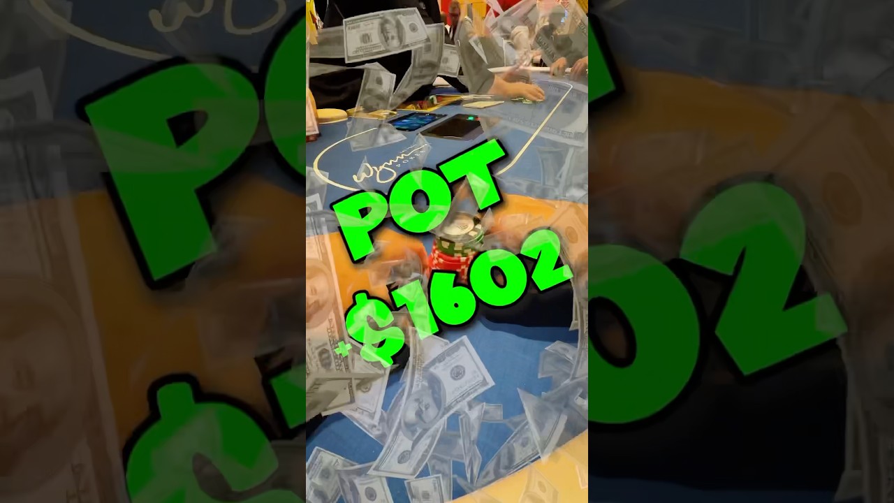 Amazing Runout 🤩 #shorts #poker #texasholdem