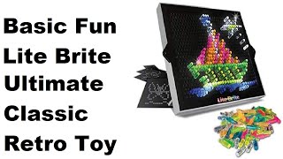 Information Basic Fun Lite Brite | Ultimate Classic Retro | Toy Gift for Girls and Boys News