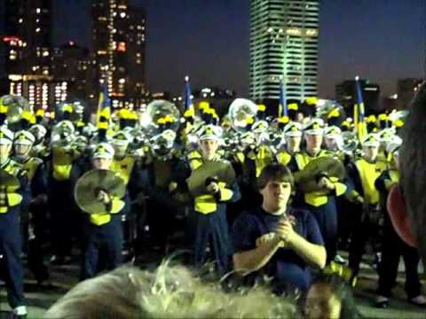 Michigan Marching Band Cake Formation Michigan Marching Band Cake Formation