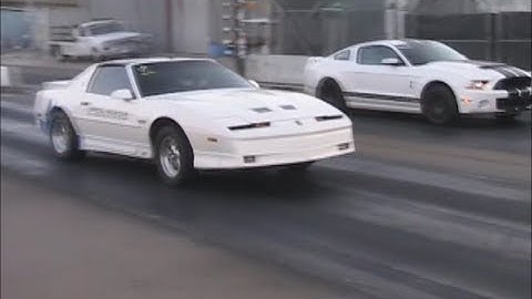 2013 Mustang GT500 Vs 1989 Turbo Trans Am Racelegal.com 6-26-2015