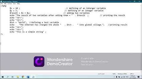 php variables in urdu/hindi