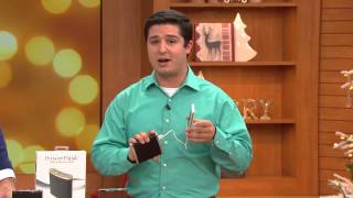 Power Flask 13,000 mAh Charger for iPhone, Android & Tablets with Rick Domeier
