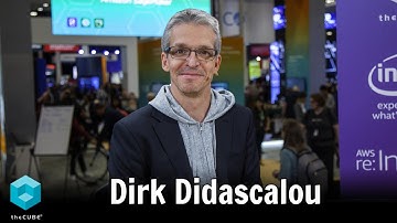 Dirk Didascalou, AWS | AWS re:Invent 2019