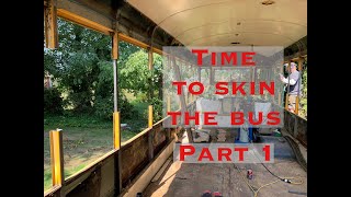 Sheet metal skin on the Skoolie by Red White and Bluebird 258 views 2 years ago 16 minutes