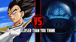Saiyan Saga Vegeta Vs Dr Wheelo