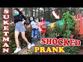 BERKAMUFLASE DIHUTAN | BUSHMAN PRANK | PRANK MANUSIA POHON