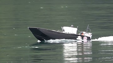 DeSET mapping boat testing in Okinoshima