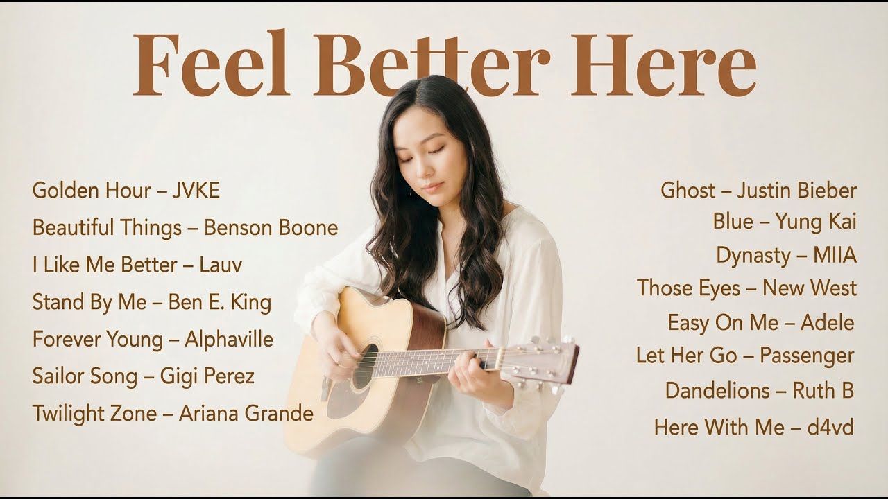 Soft Acoustic Covers for Healing & Relaxing | Chill Acoustic Playlist.