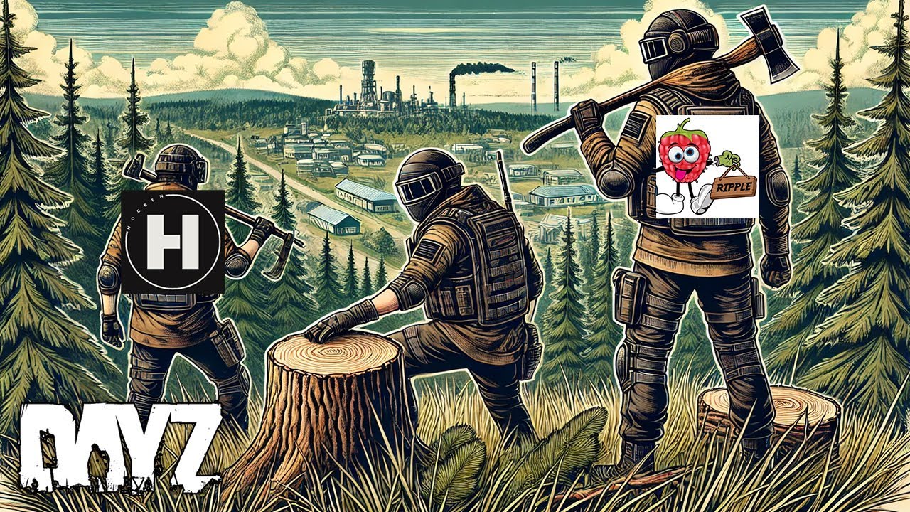 Building a UNIQUE Base in DayZ! ft. Hocken123 & Ripple300x