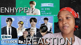 FINALLYYY| Enhypen "En-O'Clock" Episode 1 Reaction