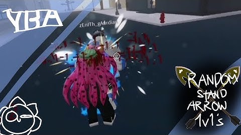 YBA | random stand arrow 1v1