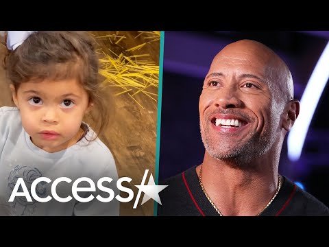 Vidéo: Dwayne The Rock Johnson A Présenté Bébé Tiana