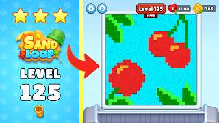 Celebrity 🏖️ Sand Loop Level 125 | Complete Walkthrough & Solutions! Net Worth