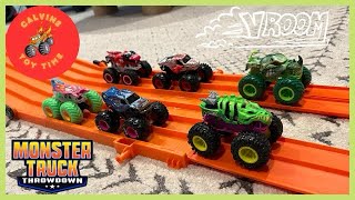Racing Some Of Our NEW Monster Trucks!!