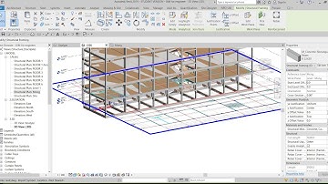 4. Hướng dẫn modeling Revit chỉnh sửa sơ đồ tính chuyển sang robot tính toán  - part 3