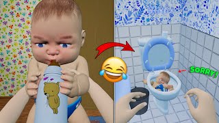 KITNA HUGEGA YE BACCHA?😡 MOTHER SIMULATOR @JackAven777