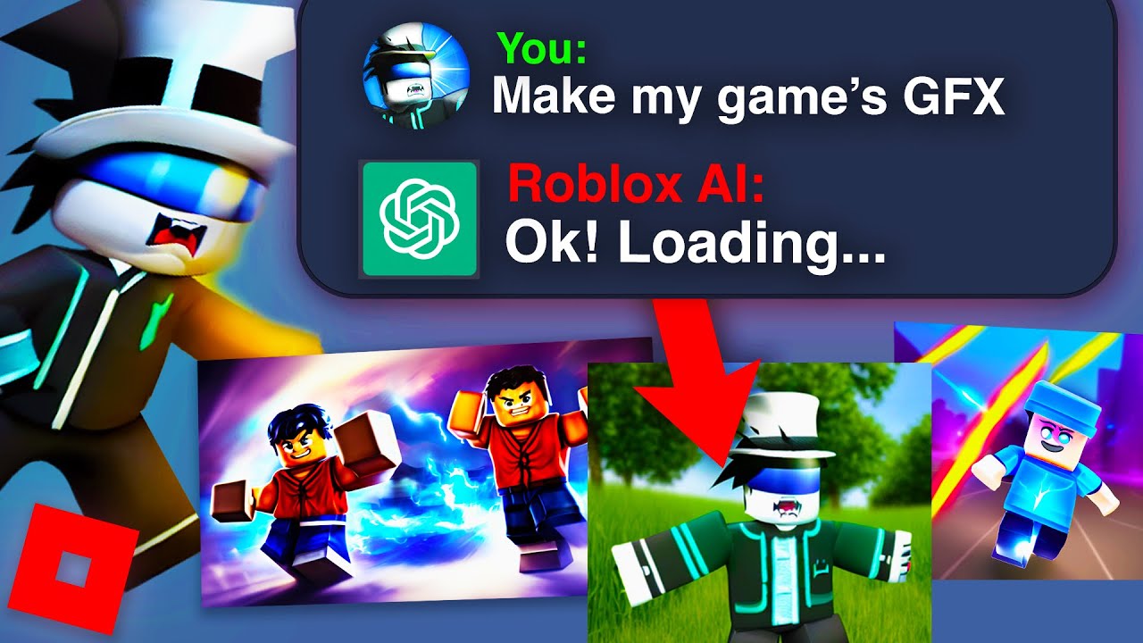 AI-Powered Roblox GFX and Game Icons: The NEW And FREE Way! 