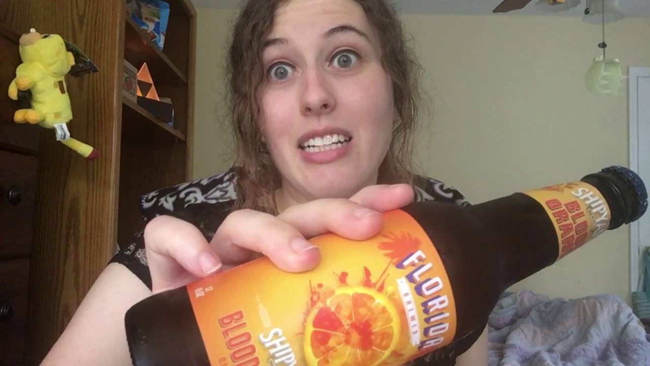 Beer Tasting Blood Orange Beer YouTube