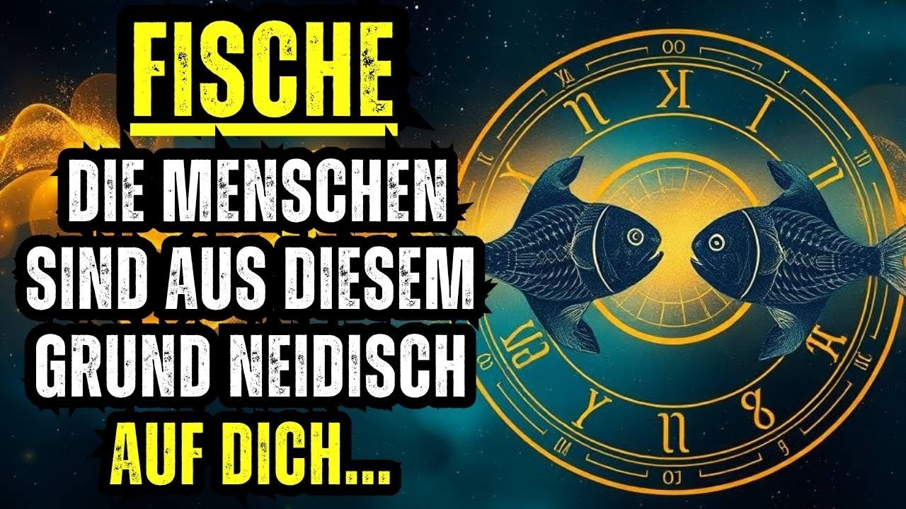 FISCHE – DIE MENSCHEN SIND AUS DIESEM GRUND NEIDISCH AUF DICH...