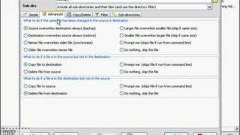Using SyncBack to Backup Data to a FTP Server