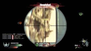 Call of Duty Black Ops: Triple Snipe - All Headshots! Unbelievable Tekkers! By Habana (BO Gameplay) screenshot 4