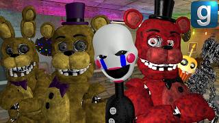 Gmod FNAF | The Episode Where The Marionette comes to life and everyone gets slimed out by a Cupcake