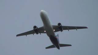 G Powm An Airways Airbus A320 232 Low Fly Past Filming By Gtvgb At Cambridge 9Nov21 240P
