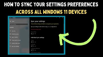 How to Sync Your Settings Preferences Across All Windows 11 Devices