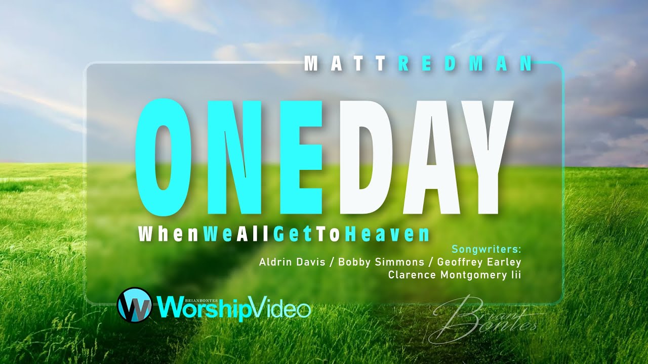 One Day Matt Redman With Lyrics YouTube One day matt redman with lyrics youtube