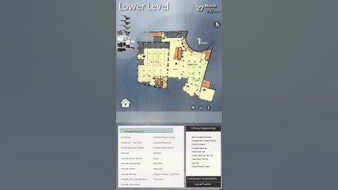 Savant Digital Signage Demo - Slover Library Interactive Wayfinding Directory