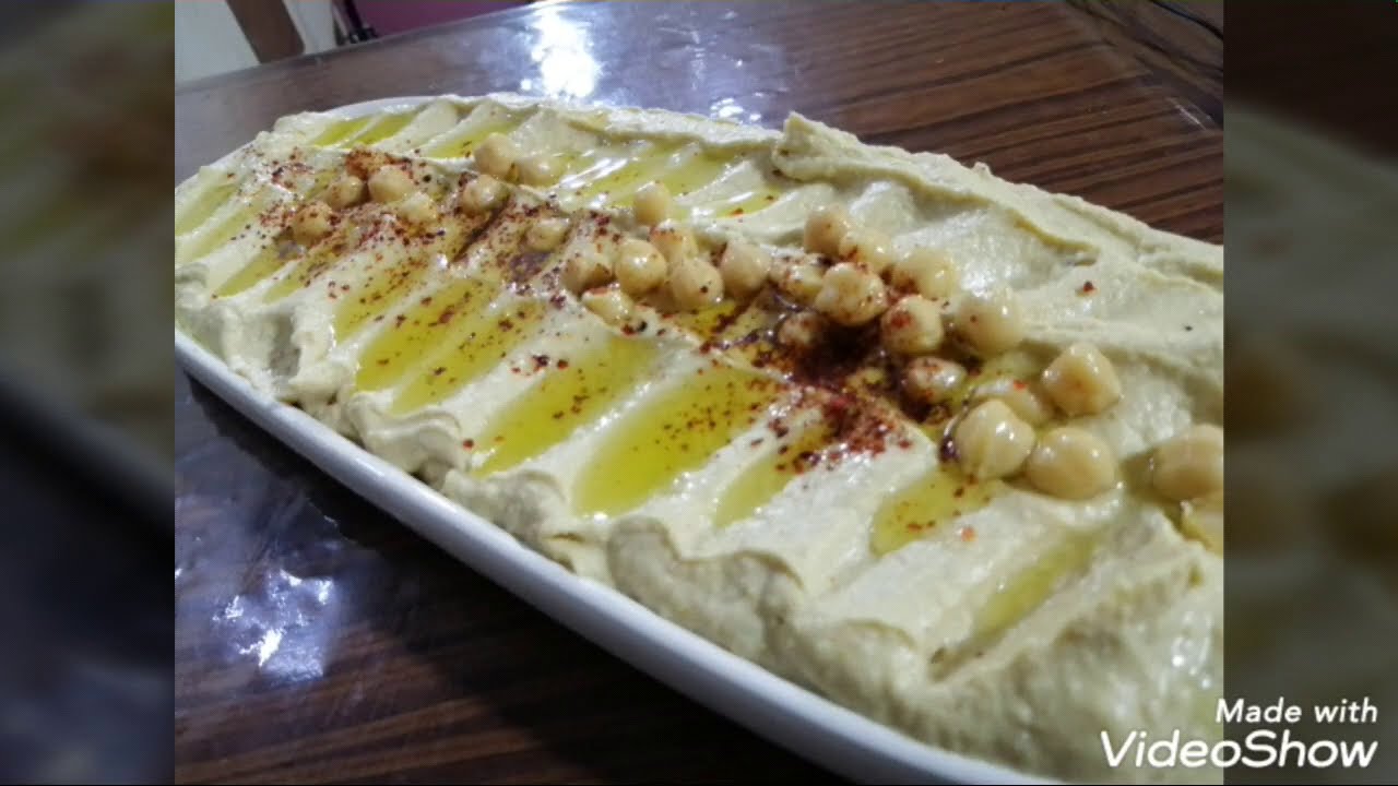 اليوم صورتلكم أسهل طريقة عمل الحمص بطحينه #الشيف_ابو_علوش