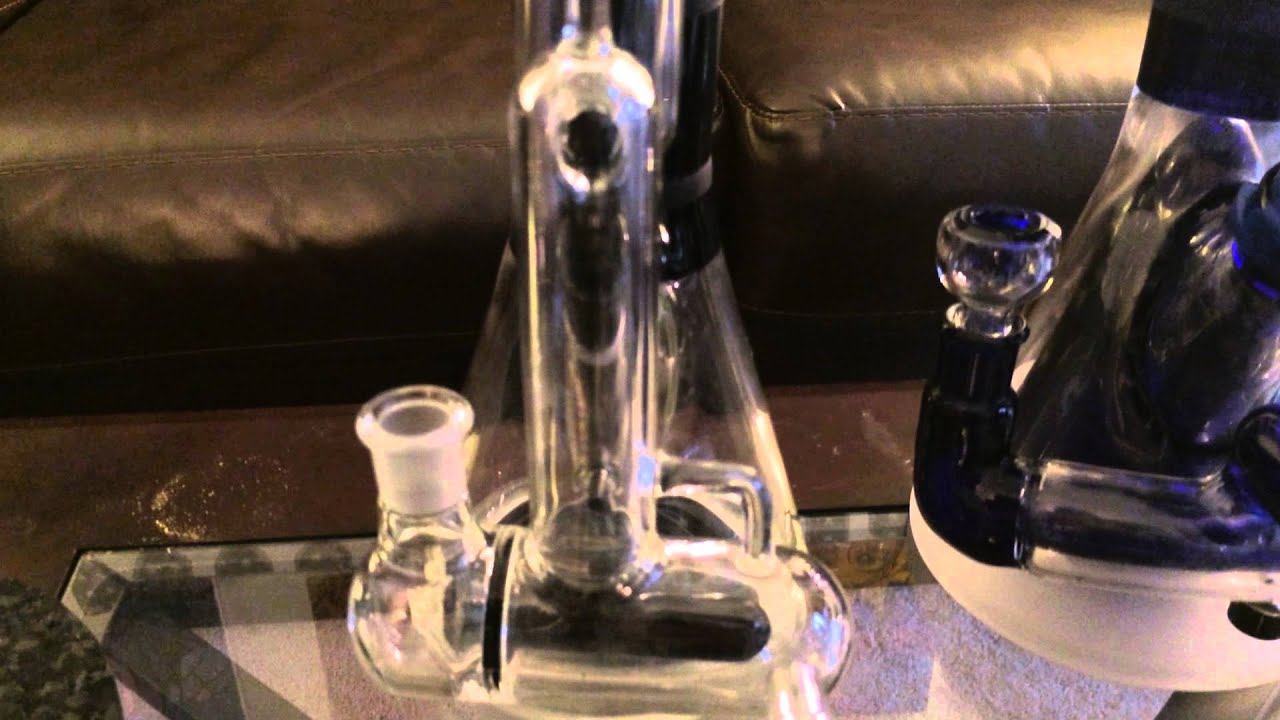 Illadelph Glass OG 4 Arm Ashcatcher Coil Bong Milk Rip