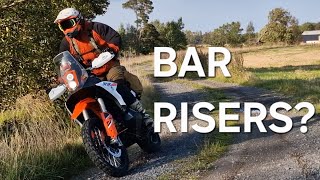 Altrider Handlebar System with AMPS and Raisers TESTED On KTM 890 ADV R