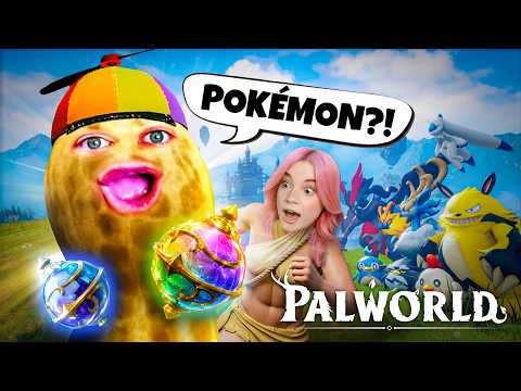 PEANUT Learned How to Hunt Pals w/ Gingy & Friends | Palworld