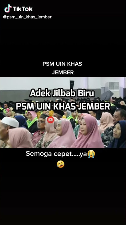 lagu adek berjilbab biru....
