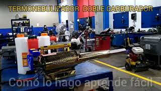 FOGGING MACHINE. TERMONEBULIZADOR. DOBLE CARBURADOR.