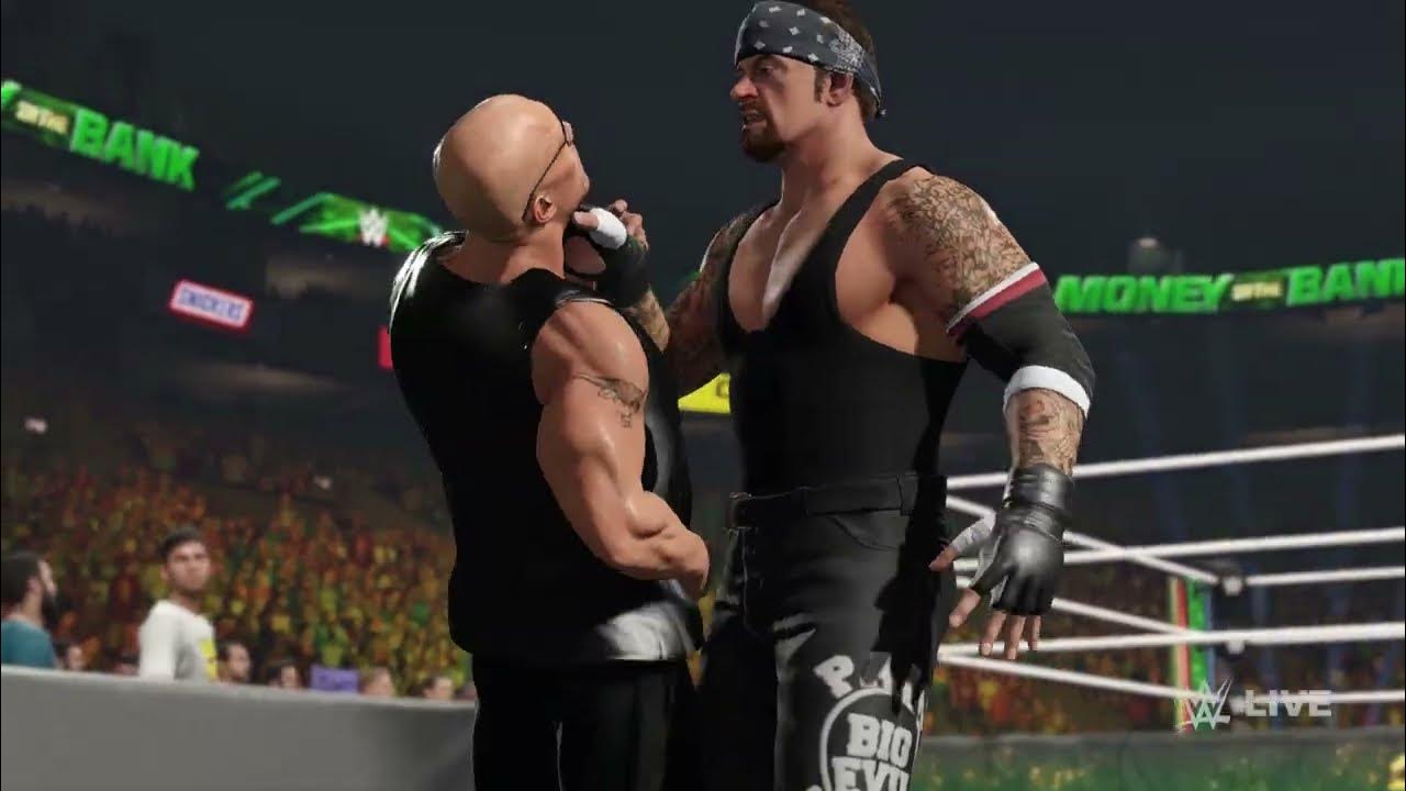 The Undertaker Chokeslam's The Rock During His ENTRANCE WWE 2K23