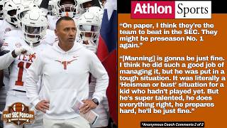 Unfiltered Anonymous SEC Coach Comments For All 16 Teams