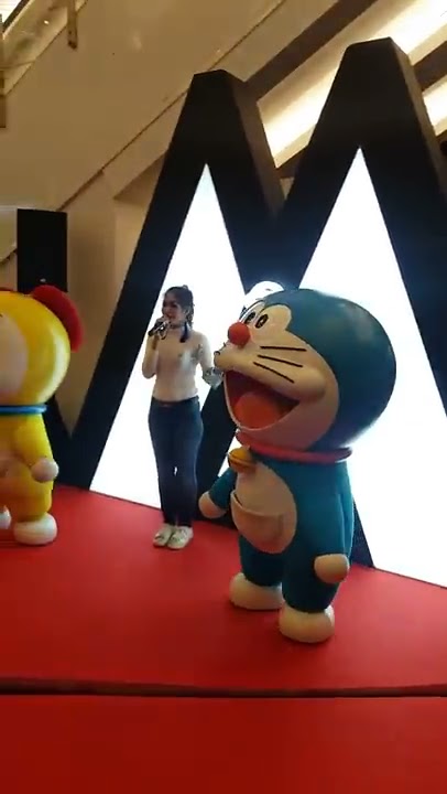 Meet & Greet Doraemon dan adiknya Dorami di AEON Mall, BSD