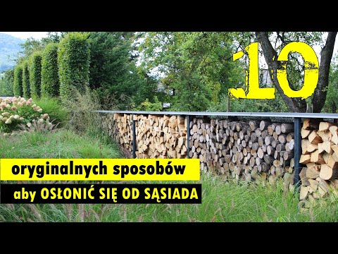 Wideo: Jak odgrodzić sąsiadów na wsi roślinami?