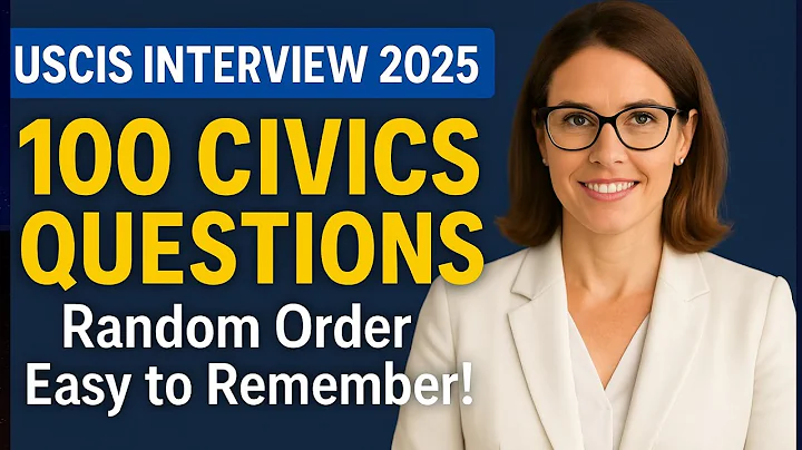 100 Civics Questions for U.S. Citizenship Interview 2025 – Random Order, Easy to Remember