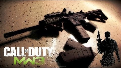 MW3: M.O.A.B With Every Gun#7 - M16 (UnSilenced)