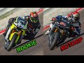 ROOKIE RIDER VS MOTOGP RIDER: WHAT'S DIFFERENT? Naska VS Jonas Folger @ Cremona - Yamaha R1