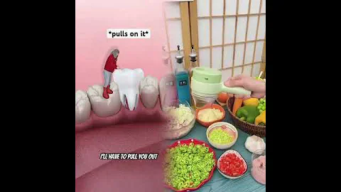 When Your Loose Tooth Won’t Fall Out 🤣 #shorts #relatable