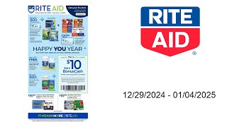 Rite Aid Weekly Ad - 12/29/2024 - 01/04/2025