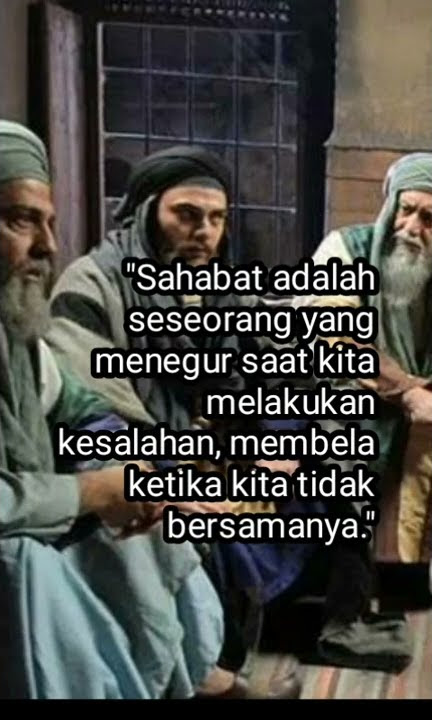 Ciri ciri Sahabat Sejati [ ] #short #shorts #youtubeshorts #sahabat #temanbaik #sejati