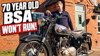 Old motorcycle seeks TLC