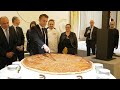 France&#39;s Macron serves traditional Epiphany cake at the Elysee Palace | AFP